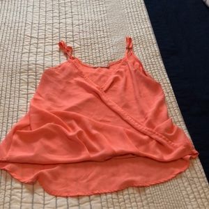 Peach tank top